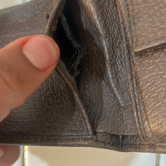 Used Gucci wallet, brown - Picture 4 of 4